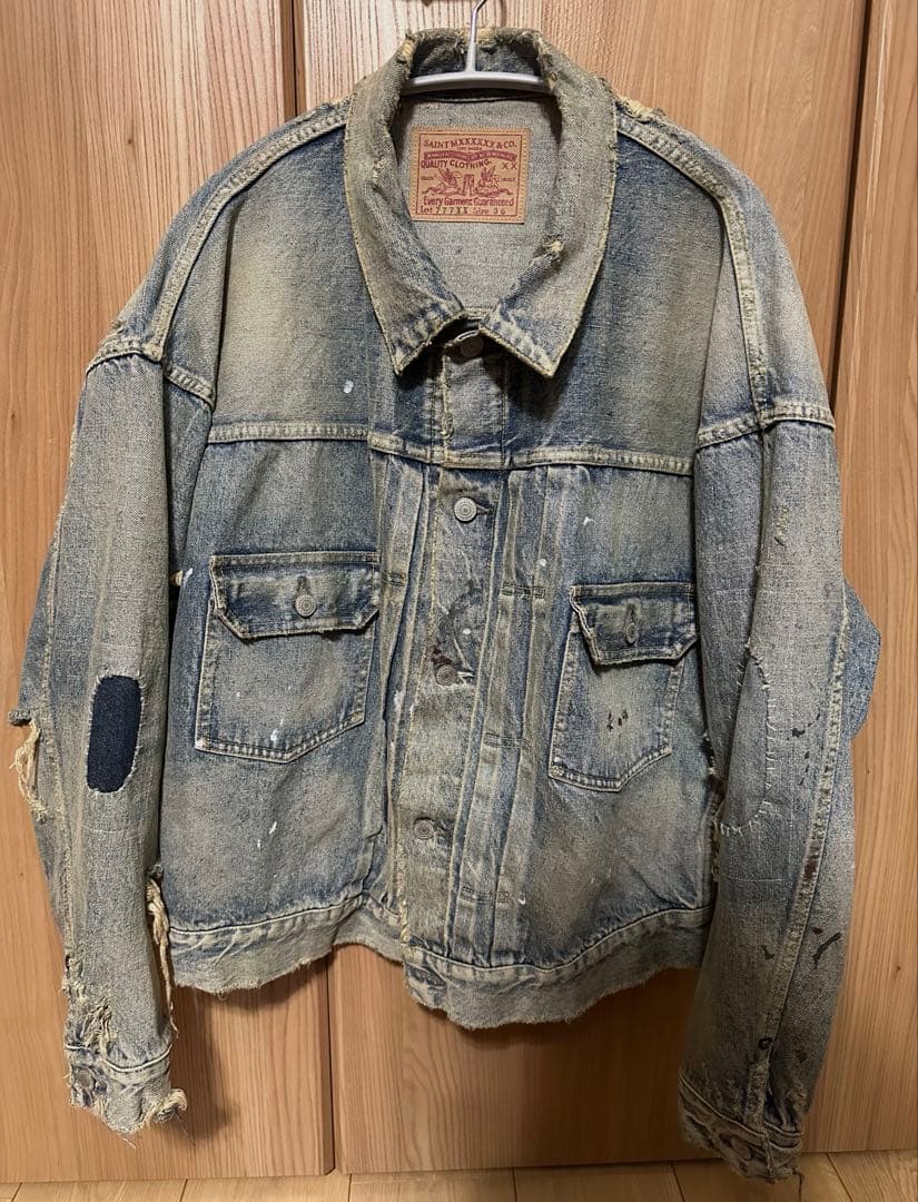 セントマイケル ベルベルジン デニムジャケット