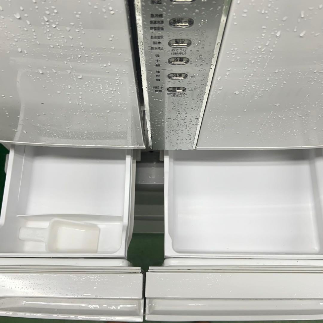 466 冷蔵庫　大型　自動製氷機付　観音開き　6ドア　美品　400L〜500L