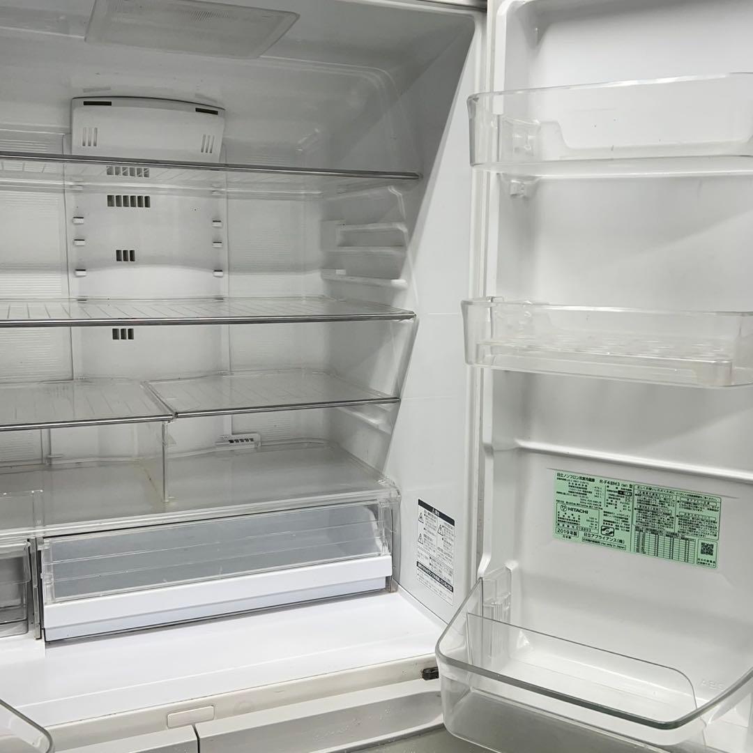 466 冷蔵庫　大型　自動製氷機付　観音開き　6ドア　美品　400L〜500L