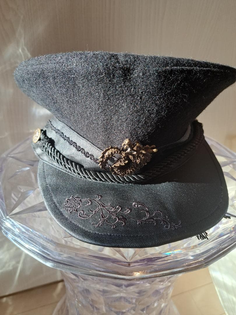 【タグ付】Desoro Works琉球浪漫物語軍帽　龍ドラゴンOZZ ONオッズ