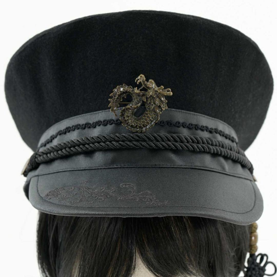 【タグ付】Desoro Works琉球浪漫物語軍帽　龍ドラゴンOZZ ONオッズ