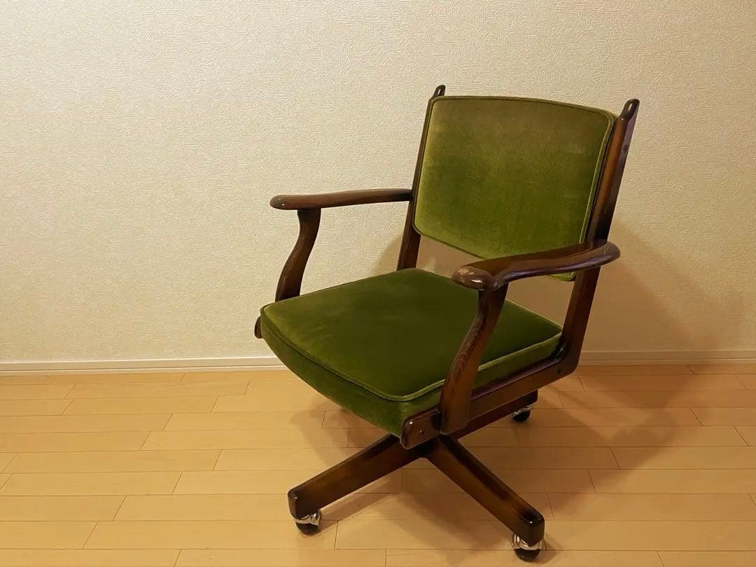 karimoku コロニアル デスクチェア 美品　カリモク　イス　椅子　チェア