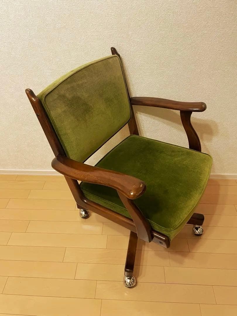 karimoku コロニアル デスクチェア 美品　カリモク　イス　椅子　チェア