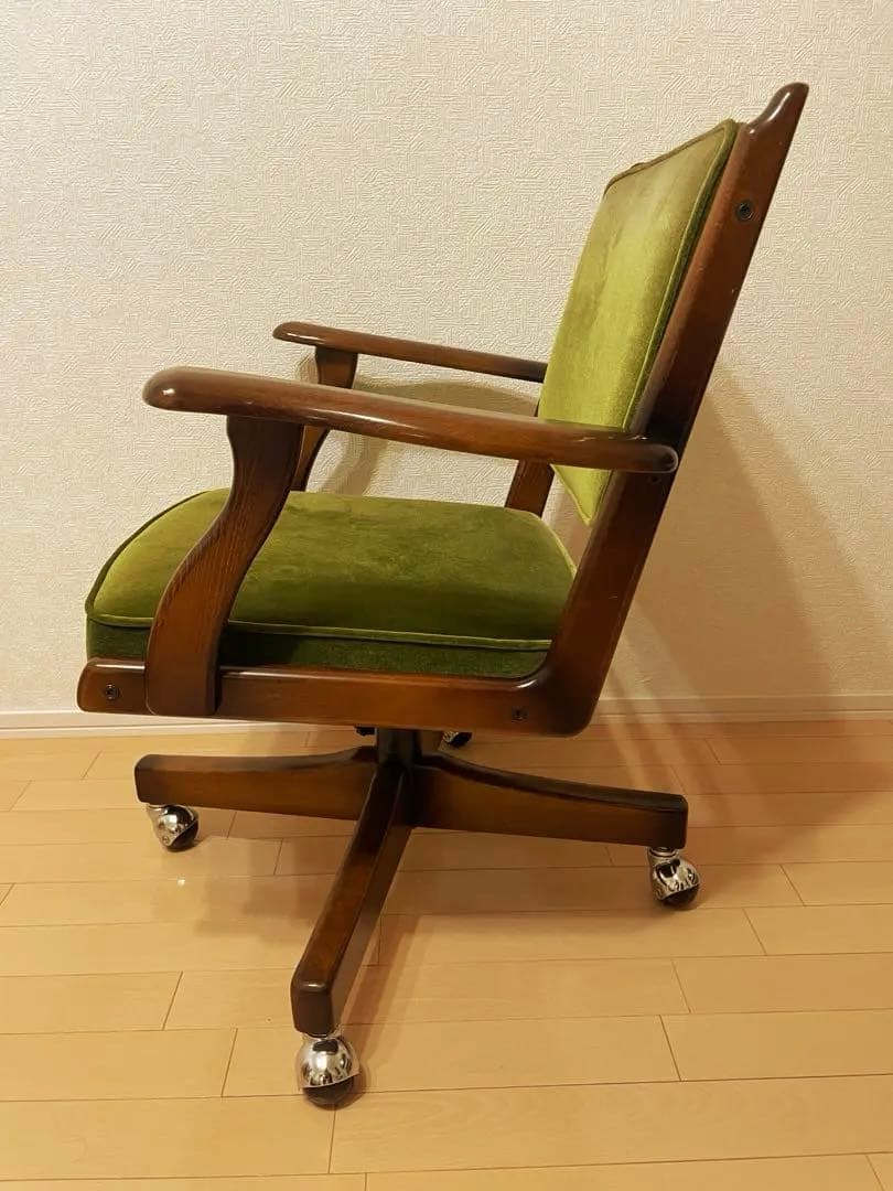 karimoku コロニアル デスクチェア 美品　カリモク　イス　椅子　チェア