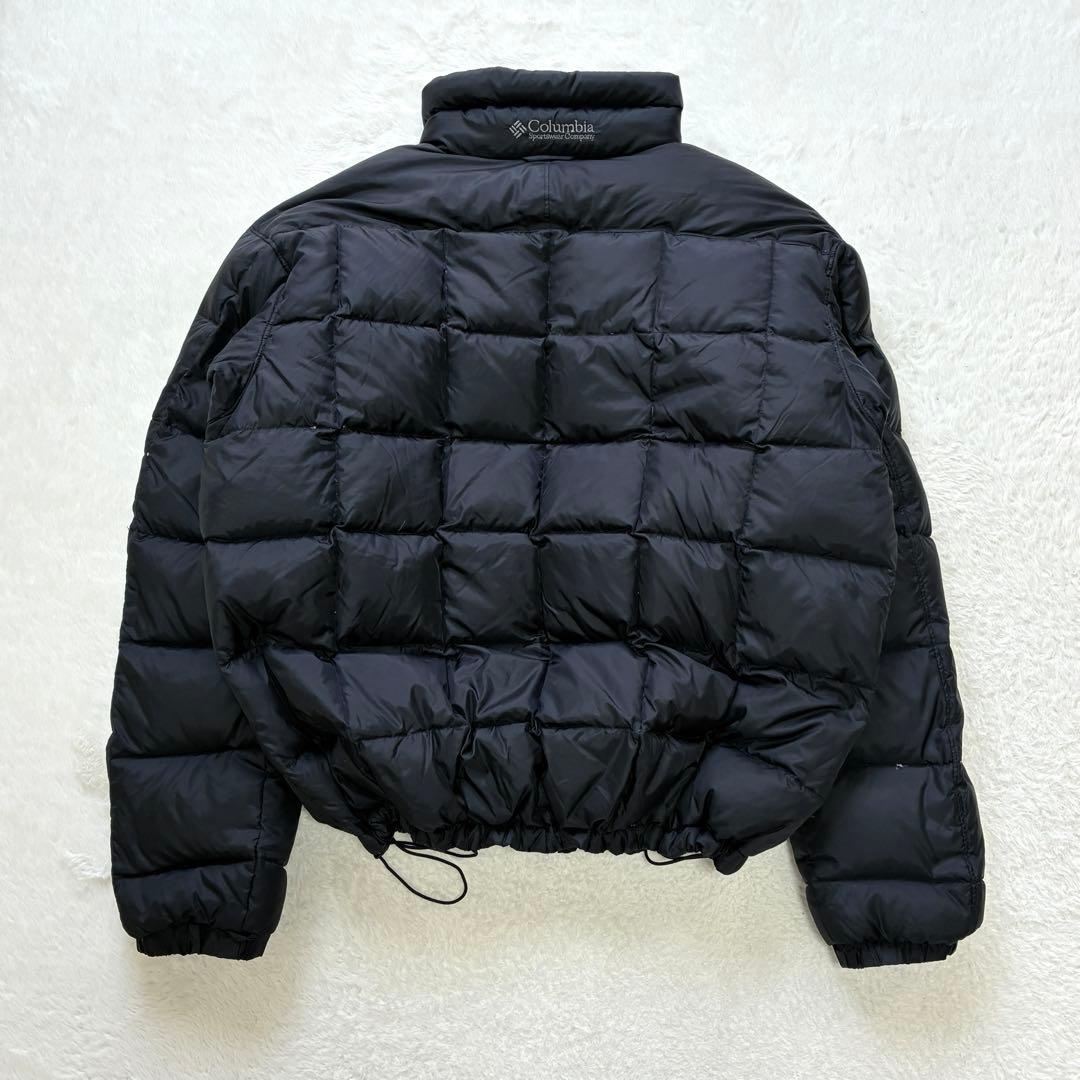 archive 00s Columbia DOWN ドローコード 黒 L