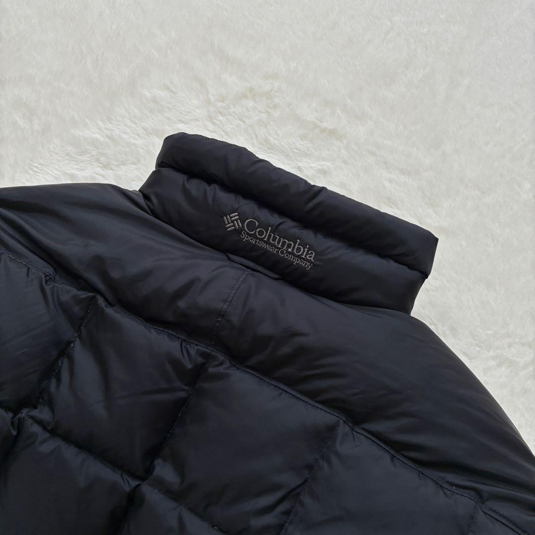 archive 00s Columbia DOWN ドローコード 黒 L