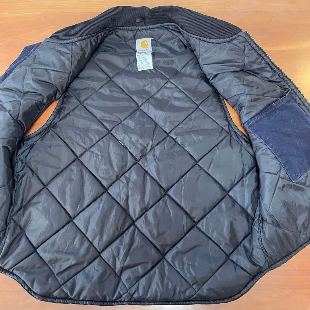 カーハート V02 ダックベスト MDT USAアメリカ製 紺色Lサイズ