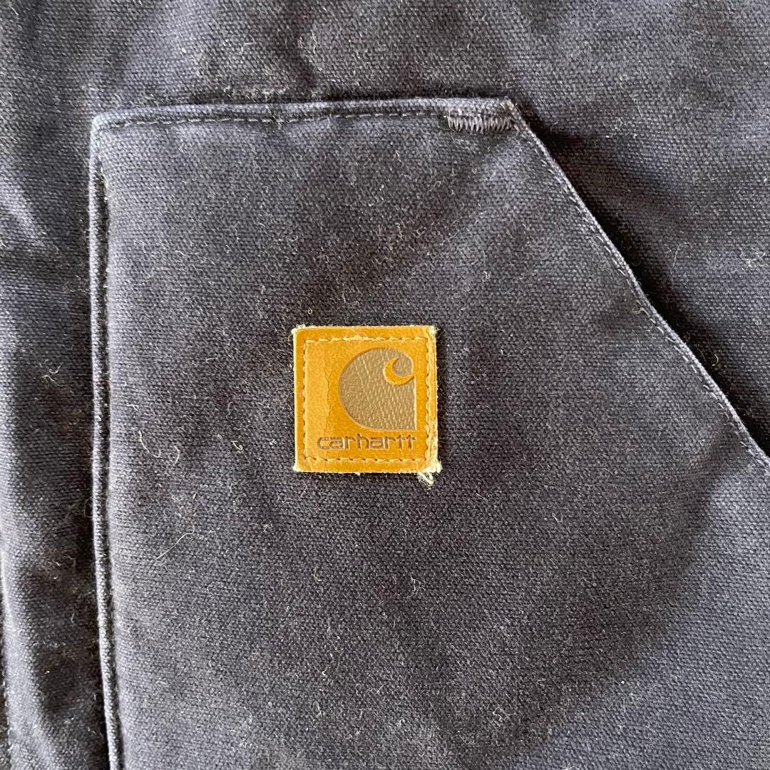カーハート V02 ダックベスト MDT USAアメリカ製 紺色Lサイズ