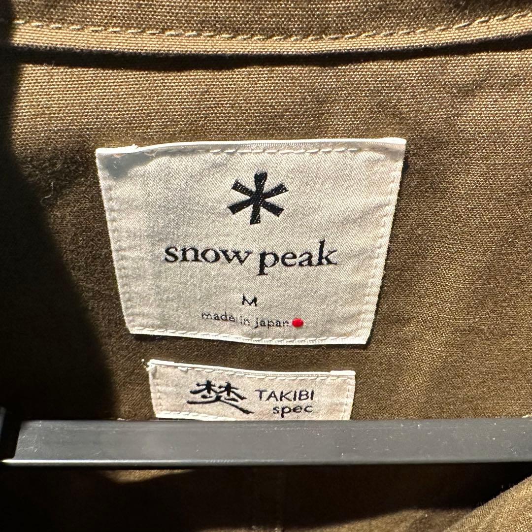 【新品】スノーピーク  peak TAKIBI モッズコート M