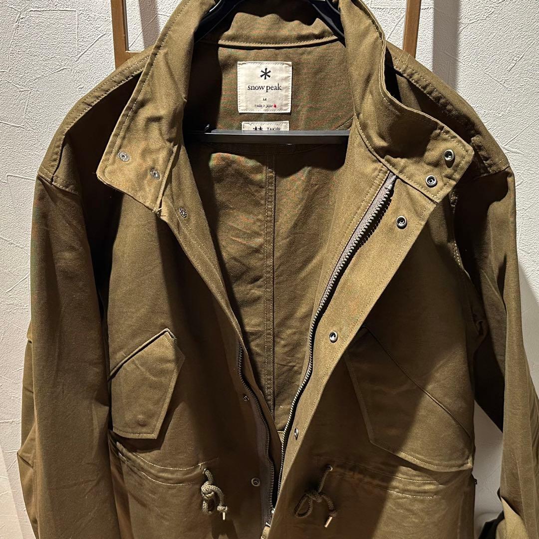 【新品】スノーピーク  peak TAKIBI モッズコート M