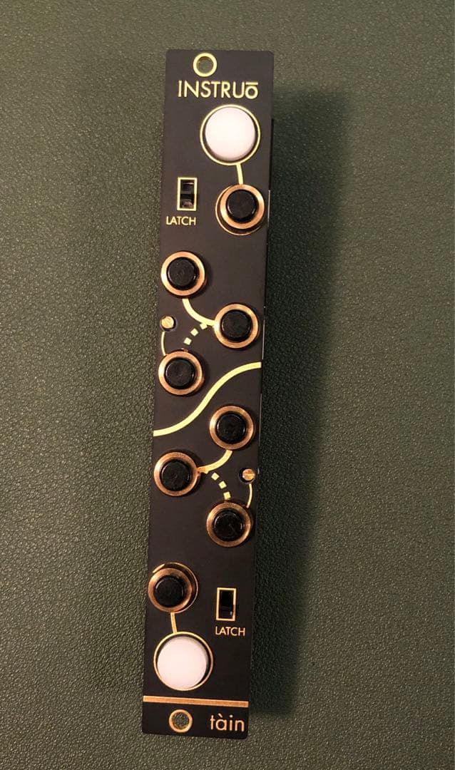 instruo tain モジュラーシンセサイザー Instruō tàin