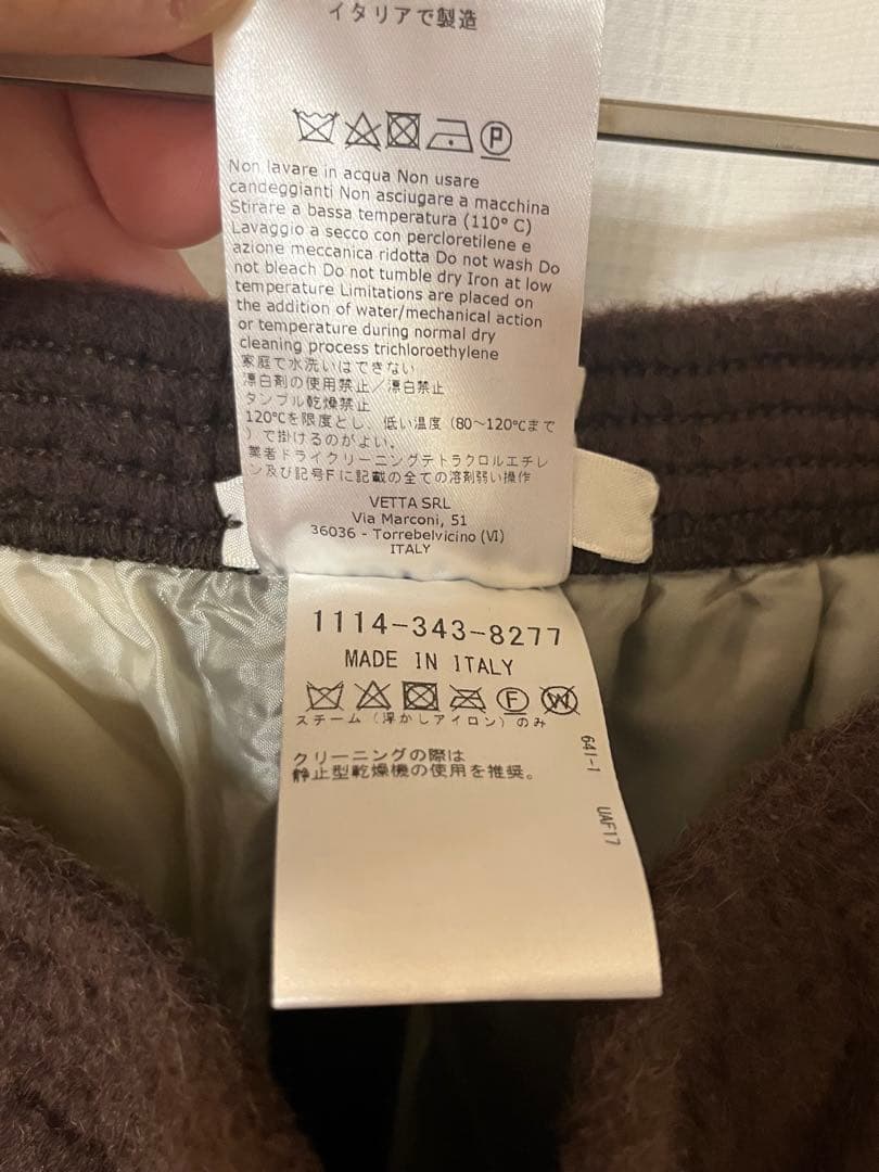 Cellar Door セラドアー ALFRED ブラウン スラックス 46