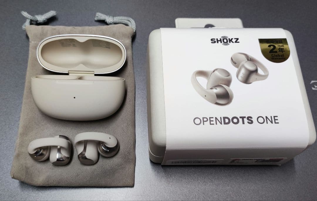 SHOKZ OPEN DOTS ONE ホワイト