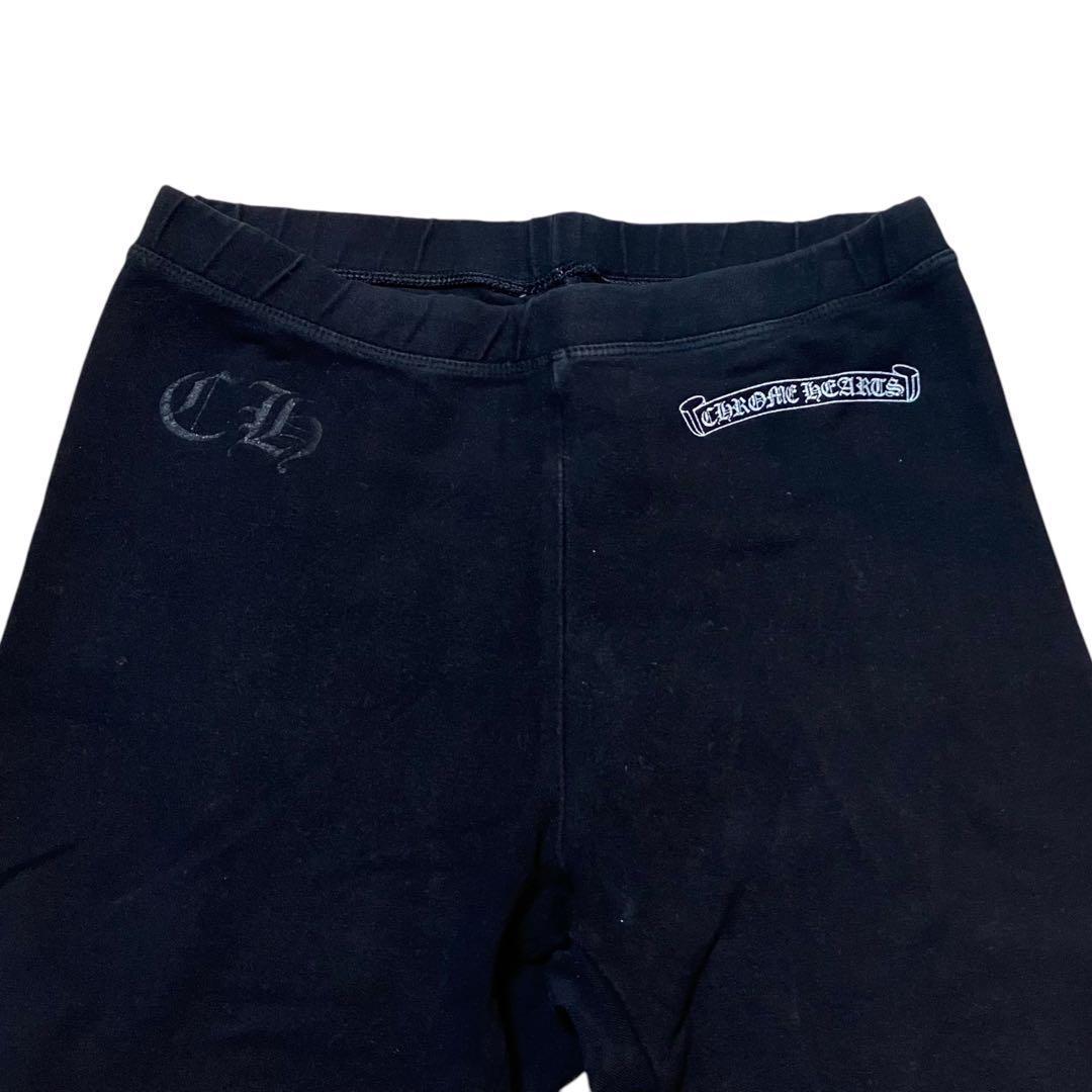 ⭐️良品⭐️ クロムハーツ サイドロゴ レギンス メンズ M ブラック