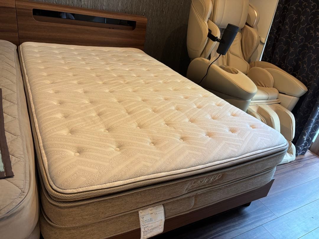 ①セミダブルマットレス Nスリープ P2-02CR VHポケットコイル短期使用