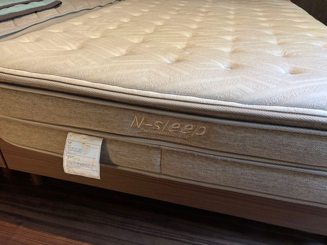 ①セミダブルマットレス Nスリープ P2-02CR VHポケットコイル短期使用