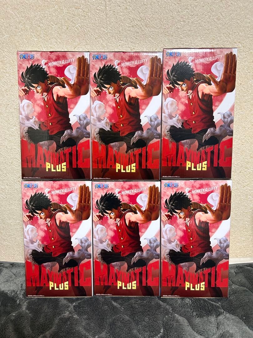 【新品未開封】ONEPIECE ルフィ　MAXIMATICPLUS 6点セット