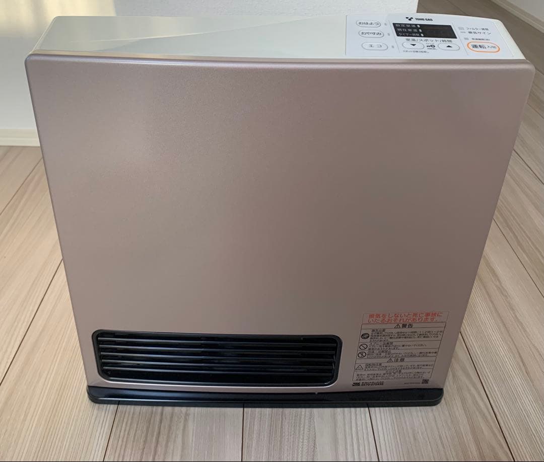 東邦ガス Rinnai ガスファンヒーター RC-24FSI 都市ガス用