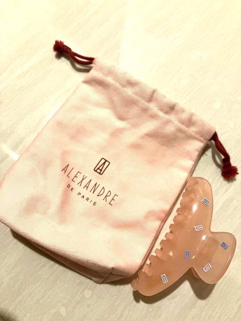 ALEXANDRE DE PARIS Mクリップ クリアピンク
