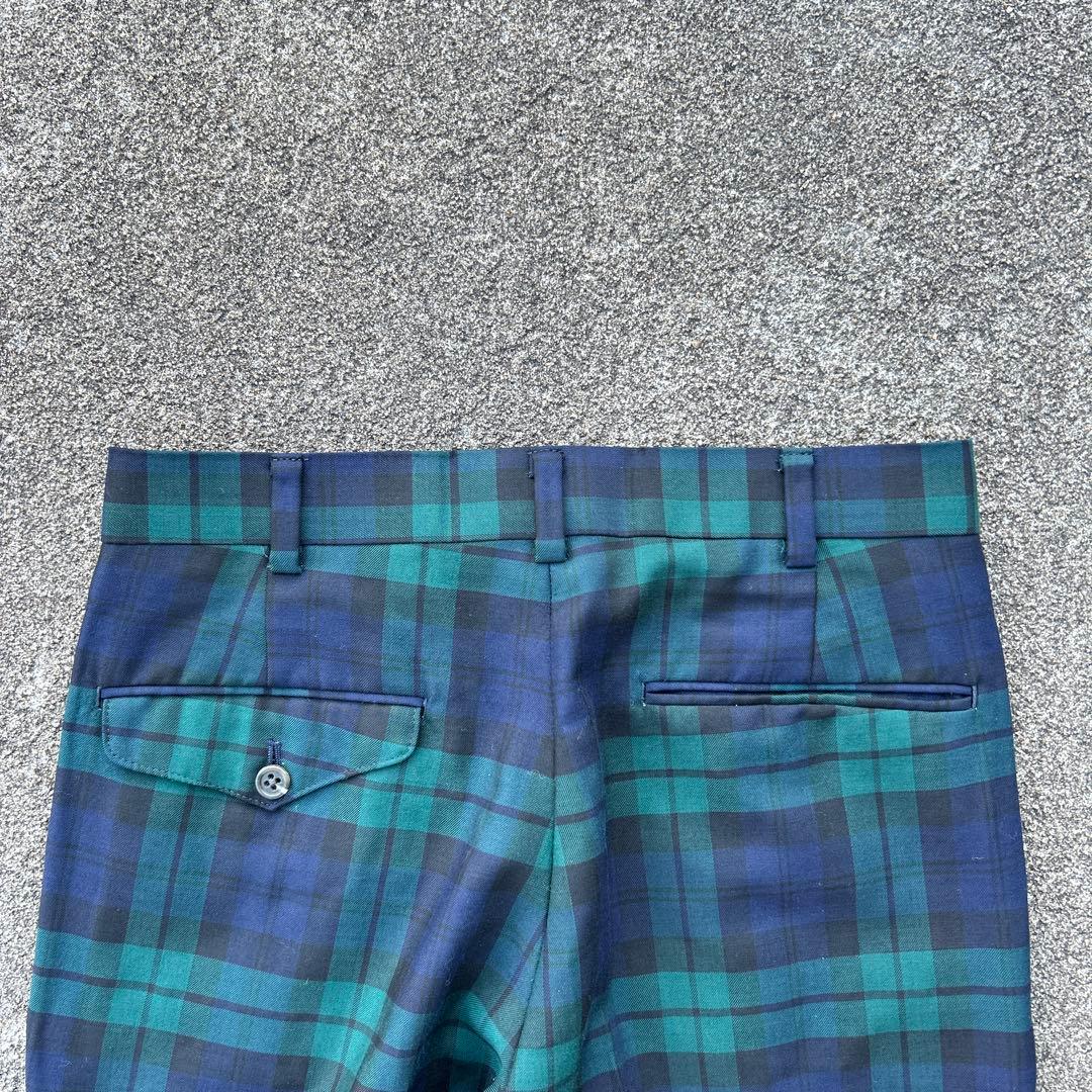 90s j.press チェックスラックス　ブラックウォッチ　y2k