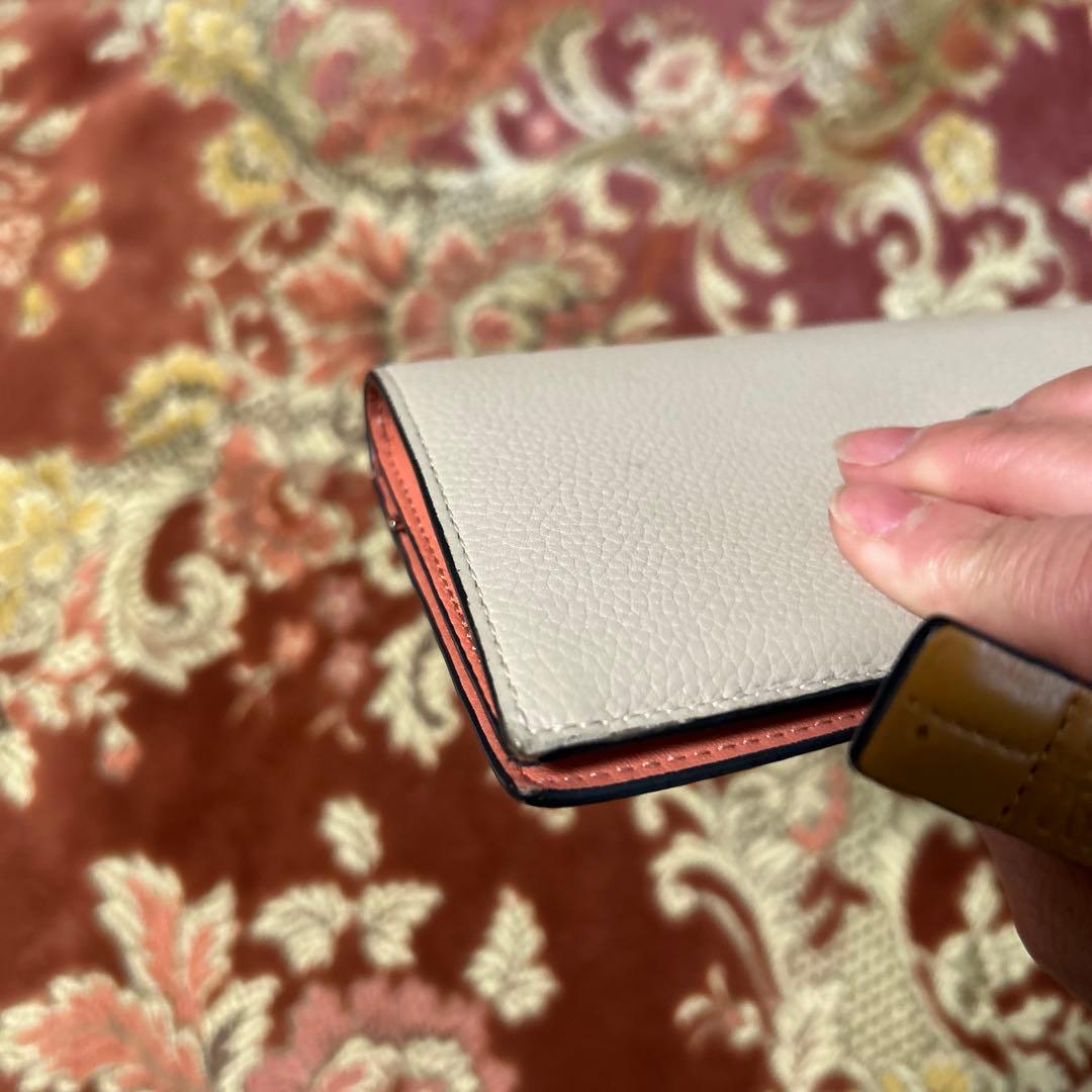 希少✨付属品完備✨ロエベ長財布 ラージバーティカルウォレット バイカラー