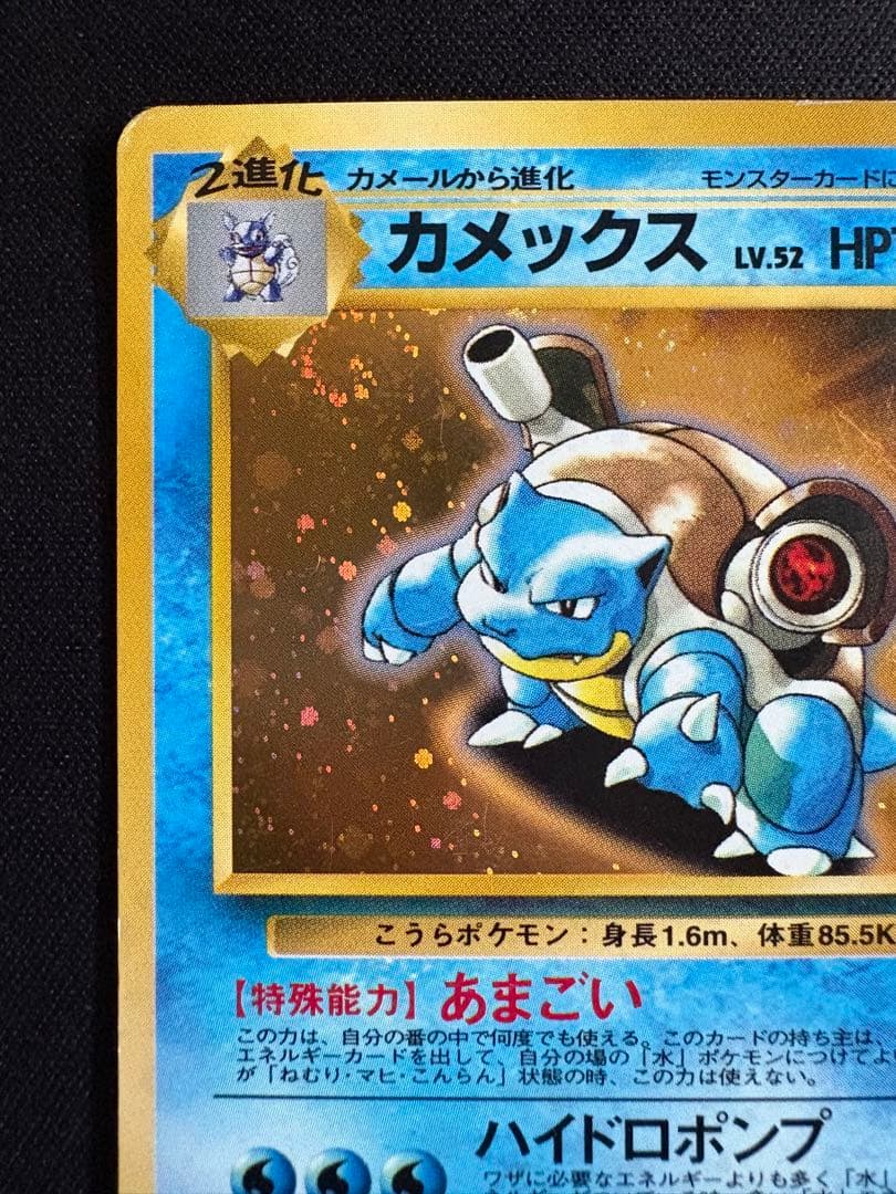 【渦巻きホロ】カメックス_「とりかえっこプリーズ」 キャンペーンカード プロモ