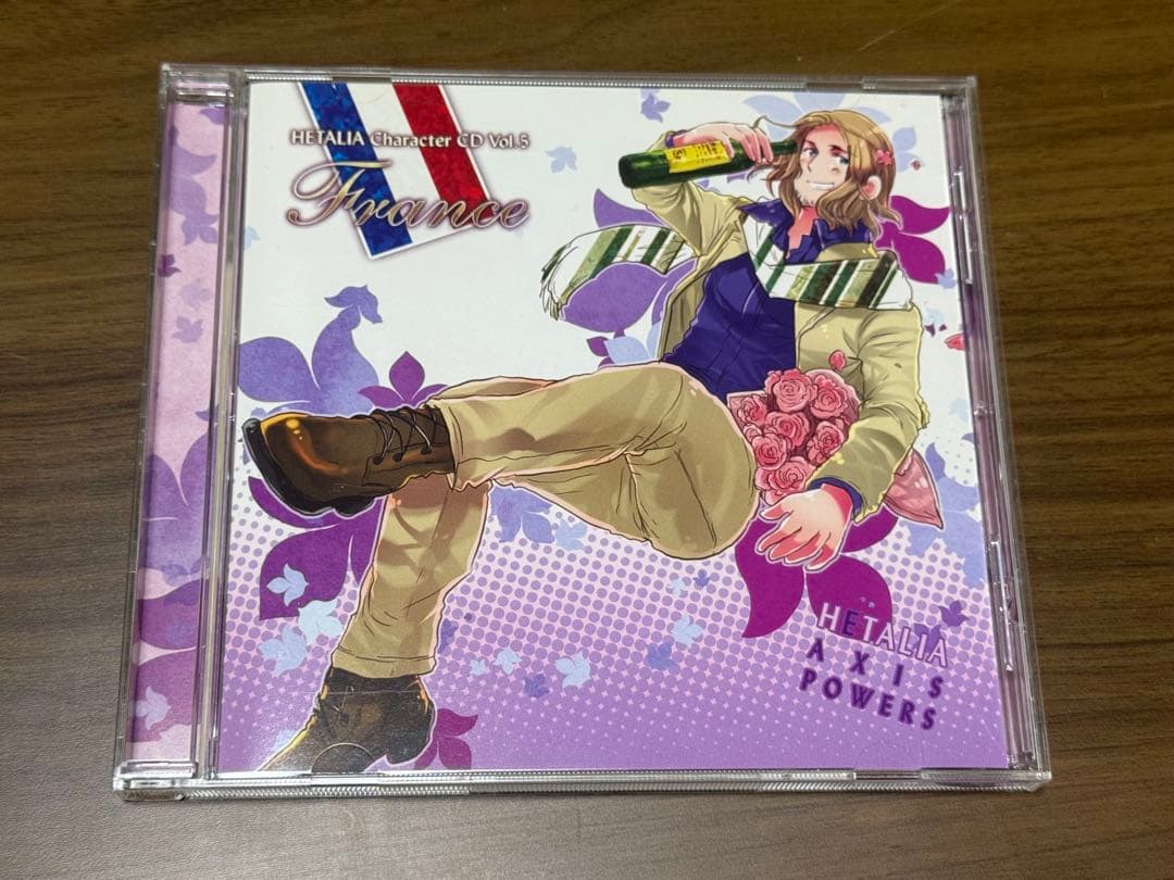 「ヘタリア Axis Powers」キャラクターCD Vol.1～8 Box付き