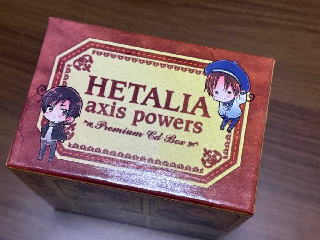 「ヘタリア Axis Powers」キャラクターCD Vol.1～8 Box付き