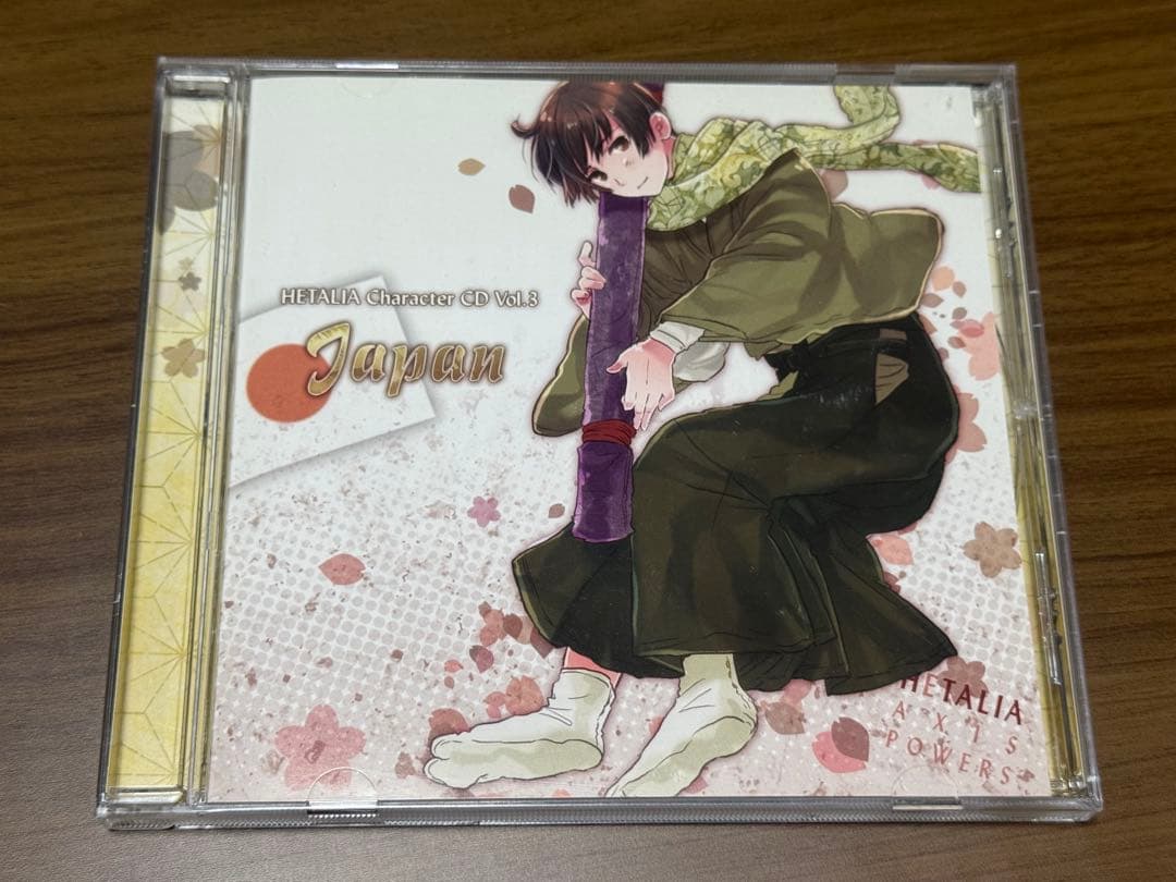 「ヘタリア Axis Powers」キャラクターCD Vol.1～8 Box付き