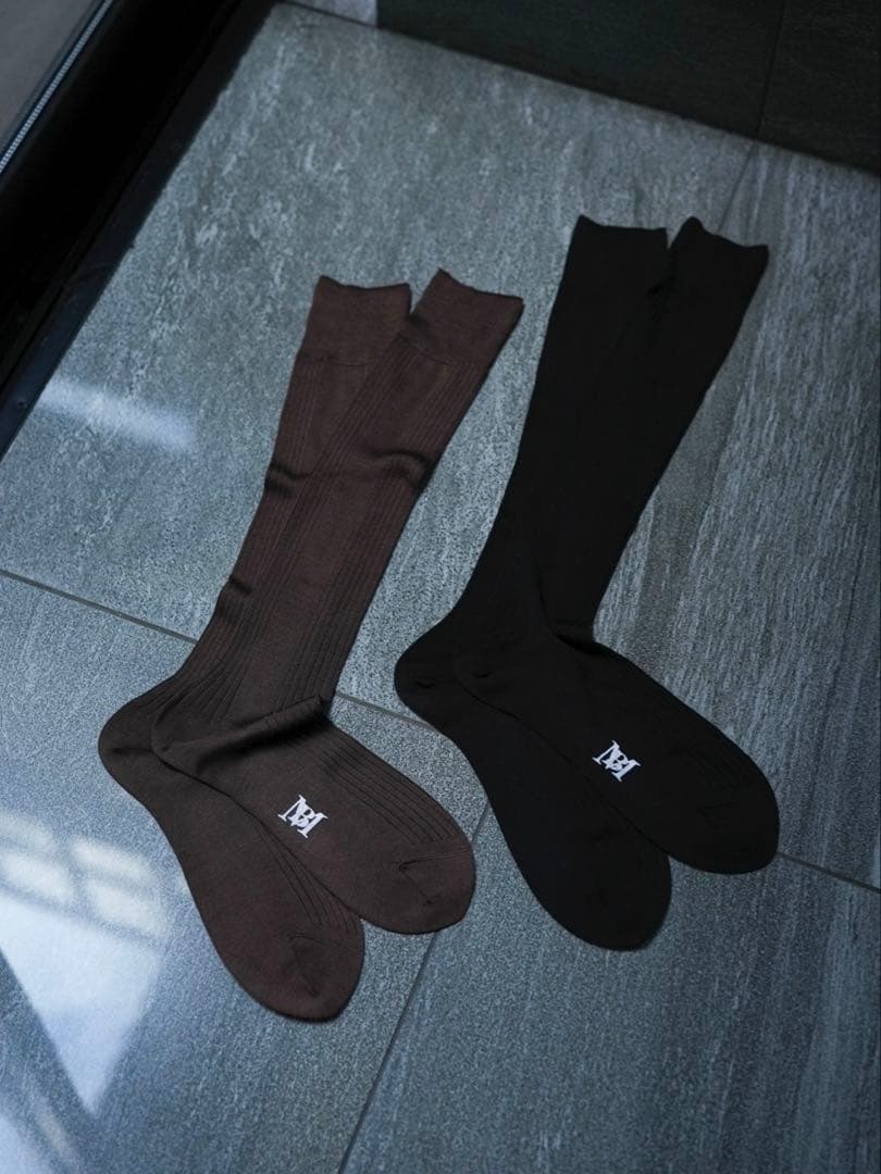 S*着様 MB ULTIMATE FABRIC シルクロングホーズ2色セット