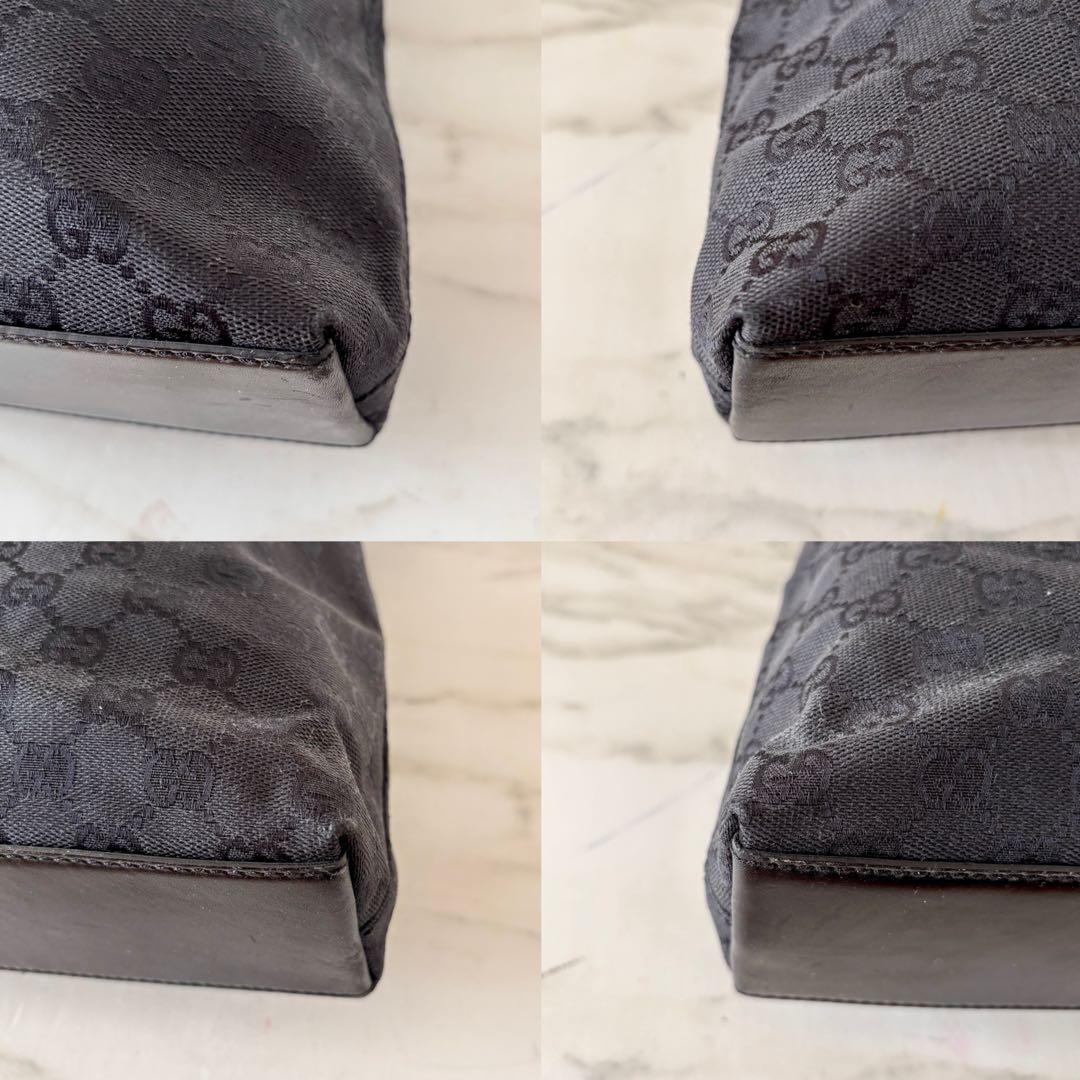 極美品 GUCCI グッチ ニュージャッキー レザートートバッグ