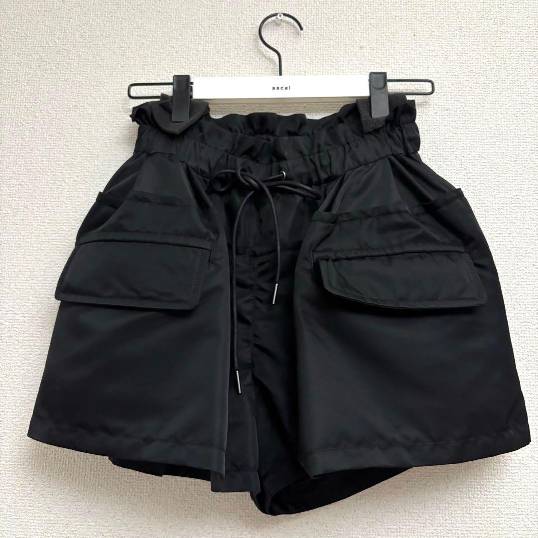 sacai 25AW今季 ナイロンツイルショートパンツ 二回着用のみ美品