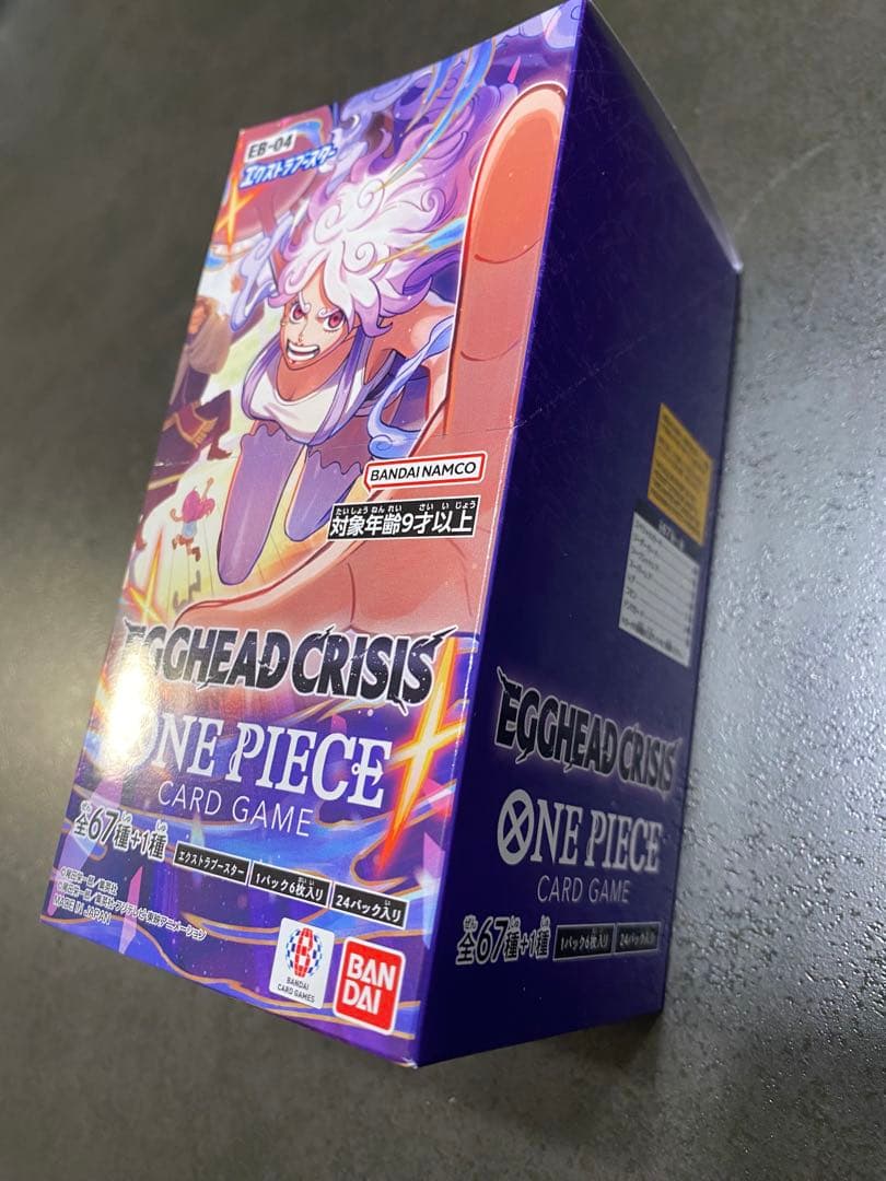 【新品未開封BOX】EGGHEAD CRISIS ワンピースカードゲーム