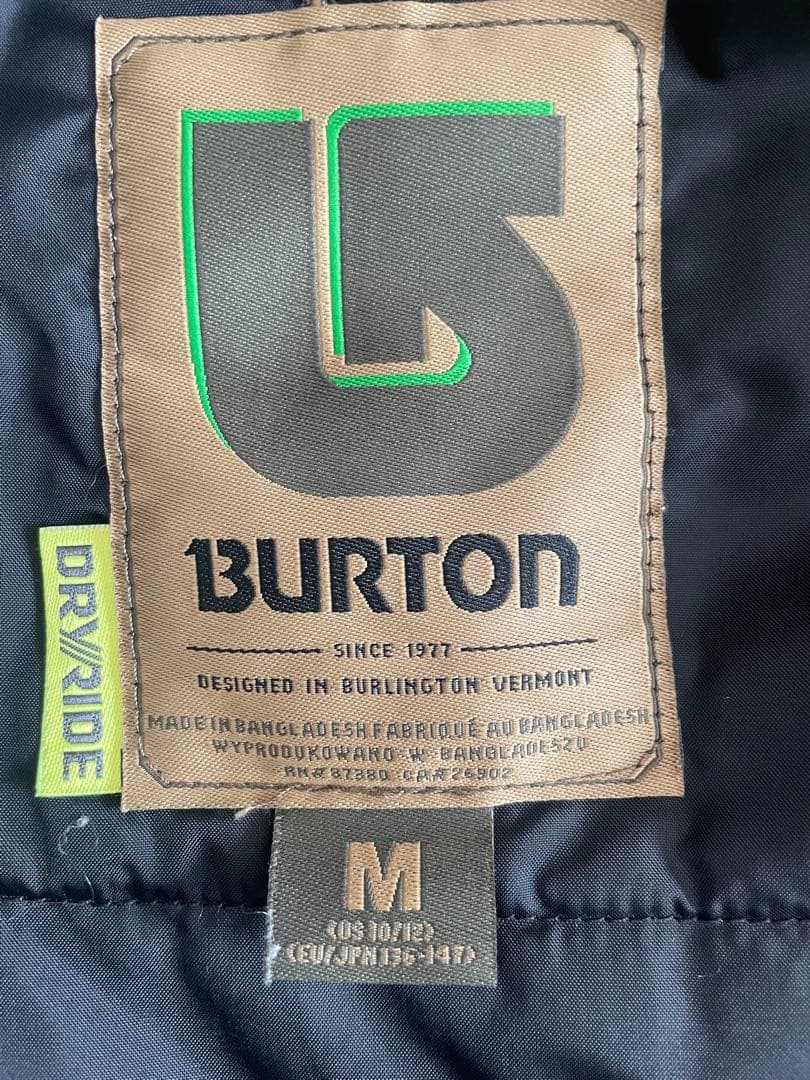 バートン　スノボー　ウェア 上下　セットキッズ　M L 140cm 150cm