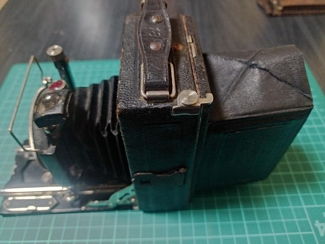 [蛇腹カメラ]Nagel-Anastigmat f:4.5 ジャンク ケース付き