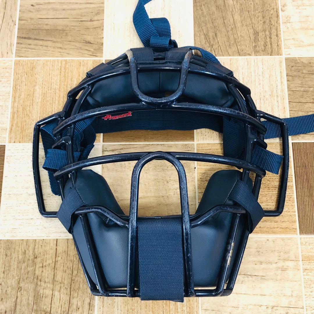 キャッチャー　プロテクター　マスク　セット　軟式用