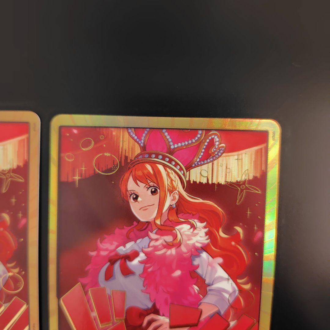 ワンピース ドン!!カード 2枚セット　ナミ　金枠