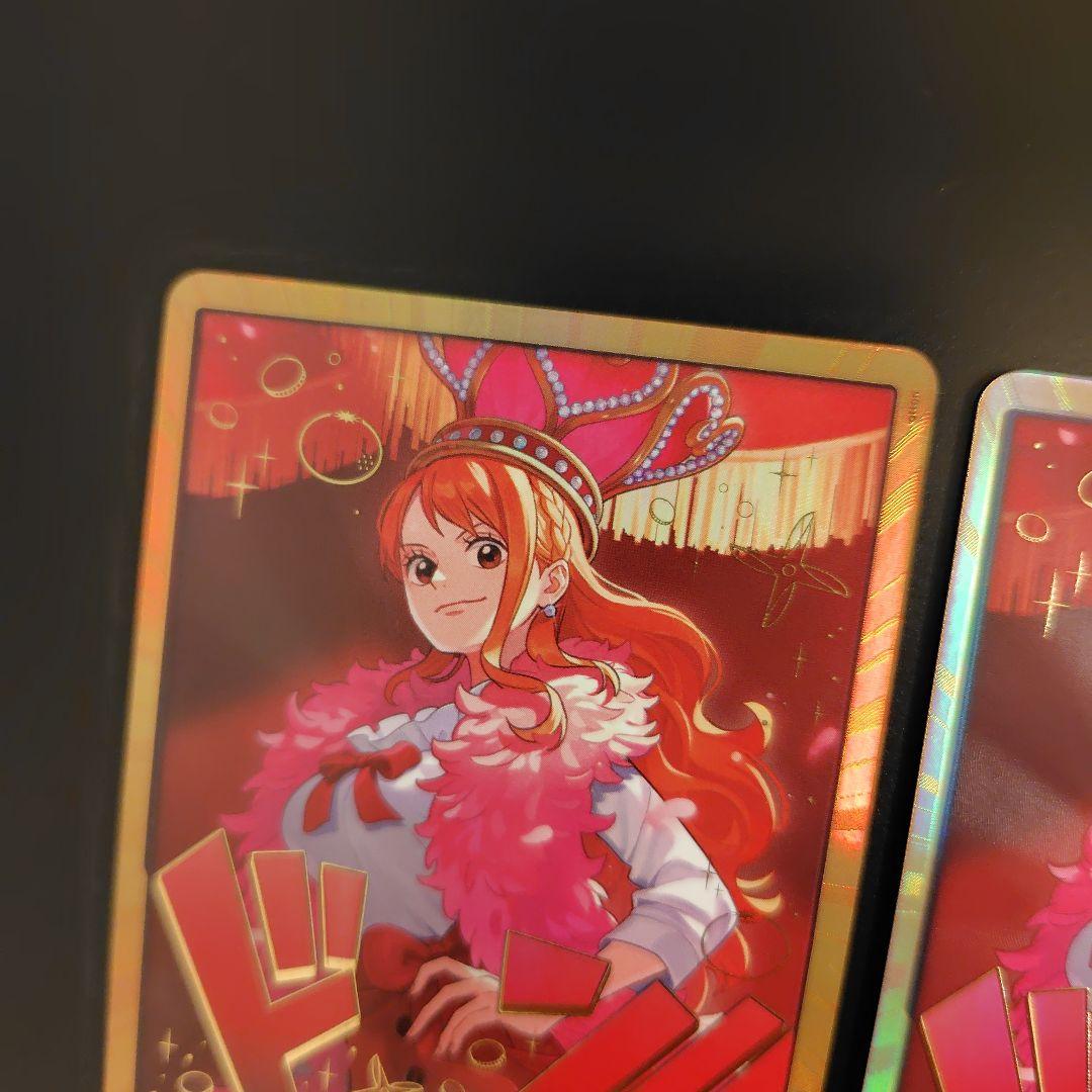ワンピース ドン!!カード 2枚セット　ナミ　金枠