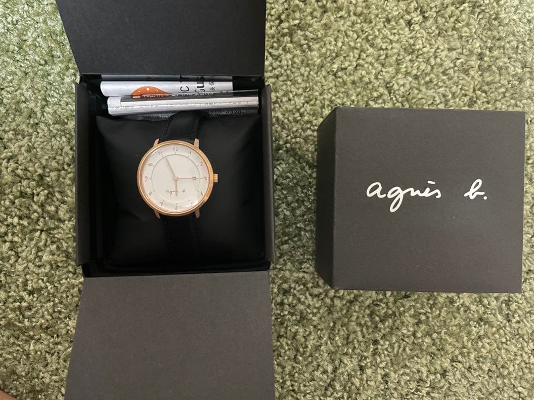 〜しま〜【アニエスベー】⭐️新品・未使用/agnes b./腕時計/ゴールド