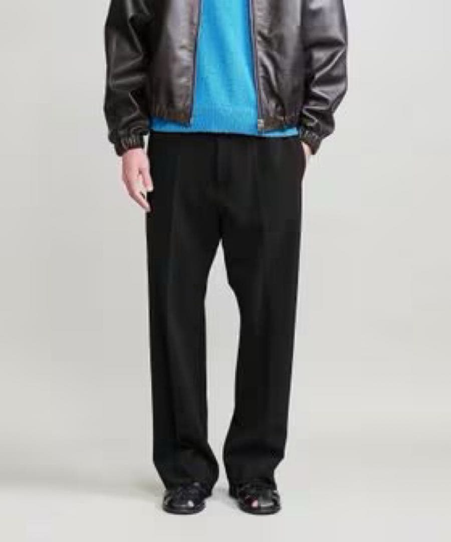 パンツ <H>DOUBLE CLOTH FLARE PANTS