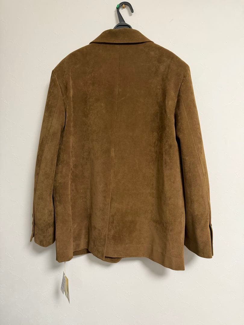 スエードオーバージャケット キャメルブラウン　Mサイズ　<新品未使用品>