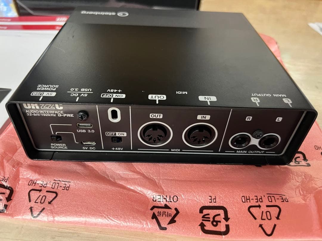 STEINBERG (スタインバーグ) オーディオインターフェイスUR22C