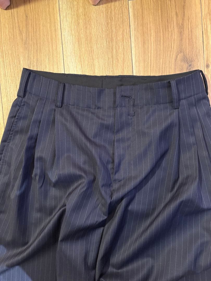 SOSHIOTSUKI ×ZARA ピンストライプ柄スーツパンツ　EU38