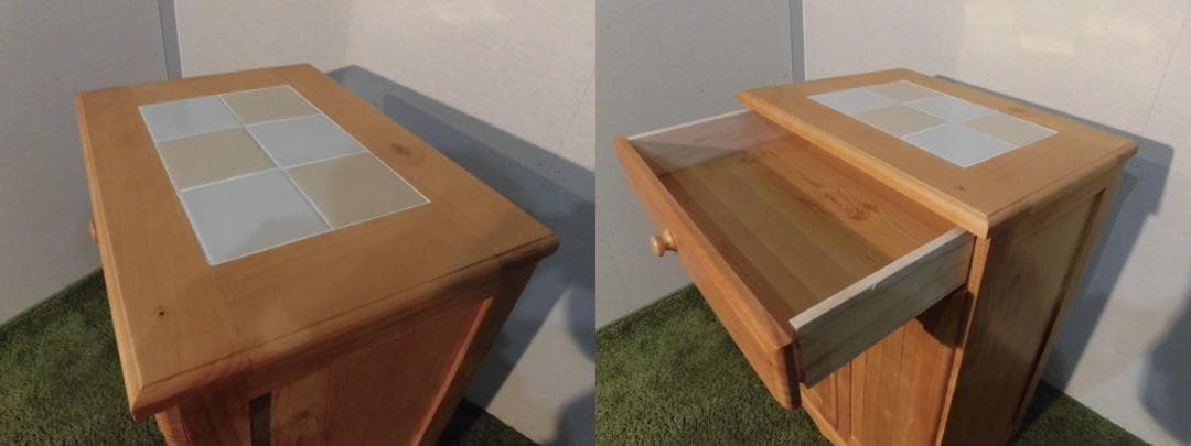 送料無料/アウトレット/新品★カントリー調★分別ダストボックス（2分別）