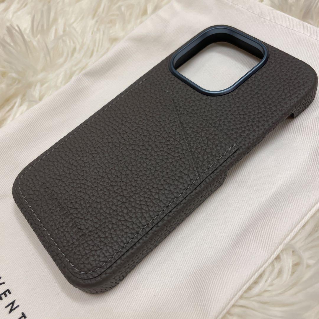 新品未使用　BONAVENTURA iPhone15pro チャコールグレー