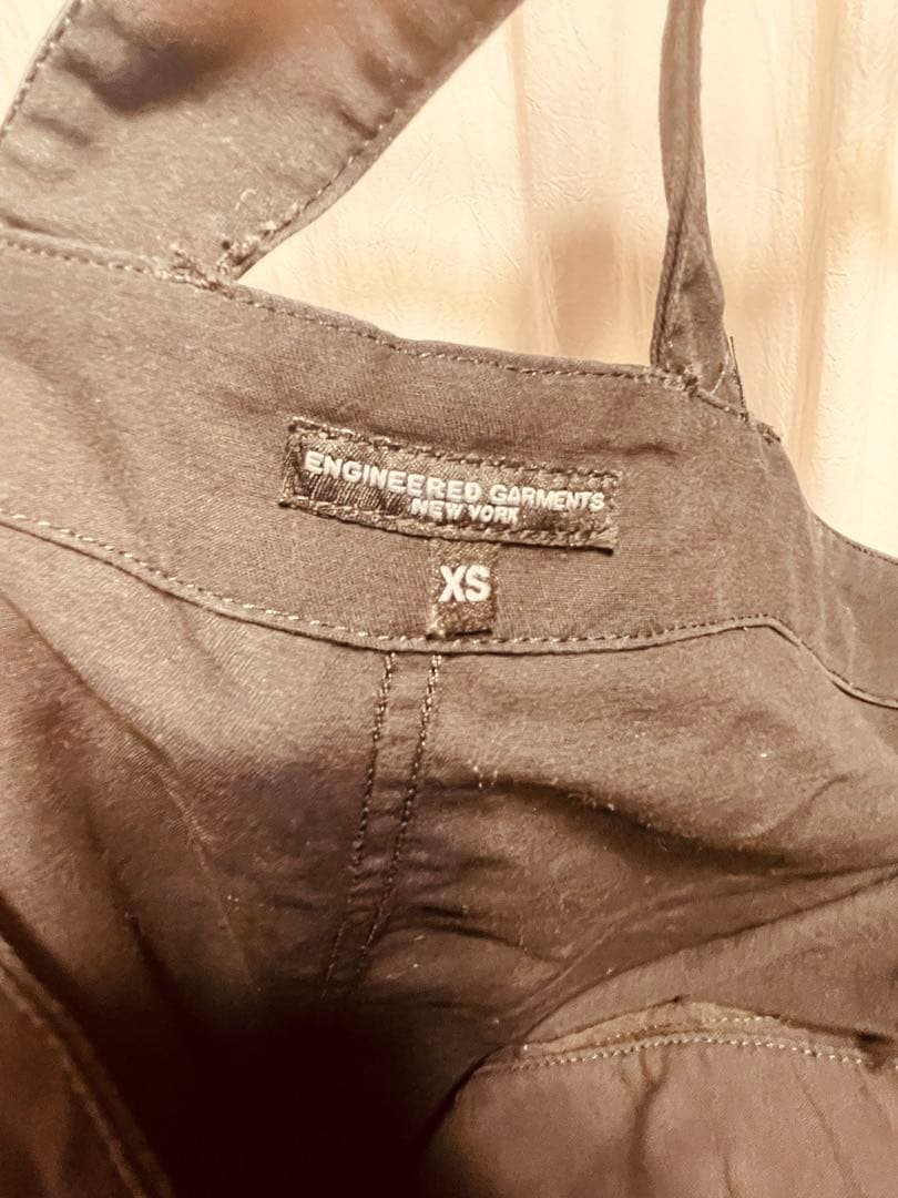 engineered garments overall xs black 冬物