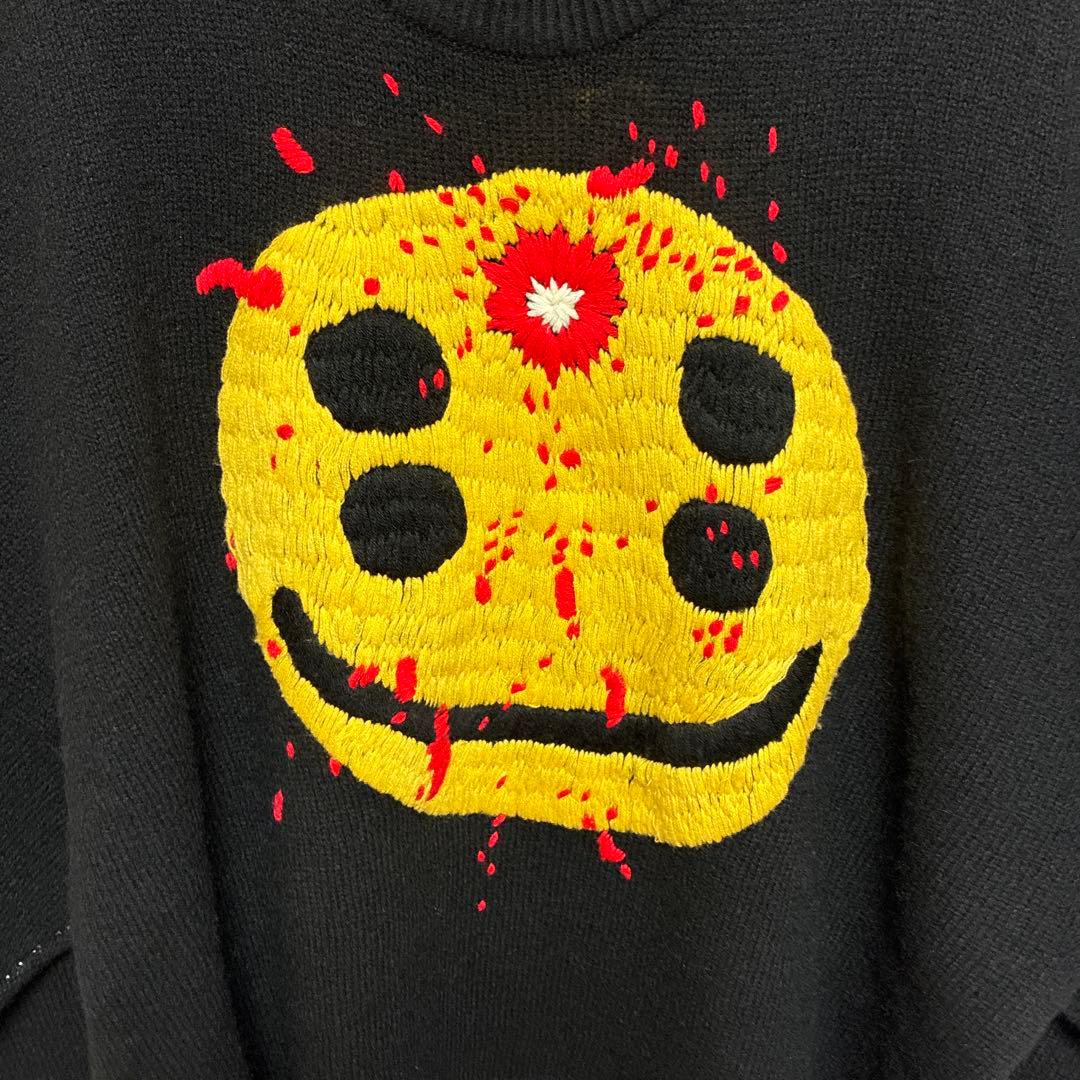 トップス SAINT MICHAEL CPFM KNIT SMILE XL