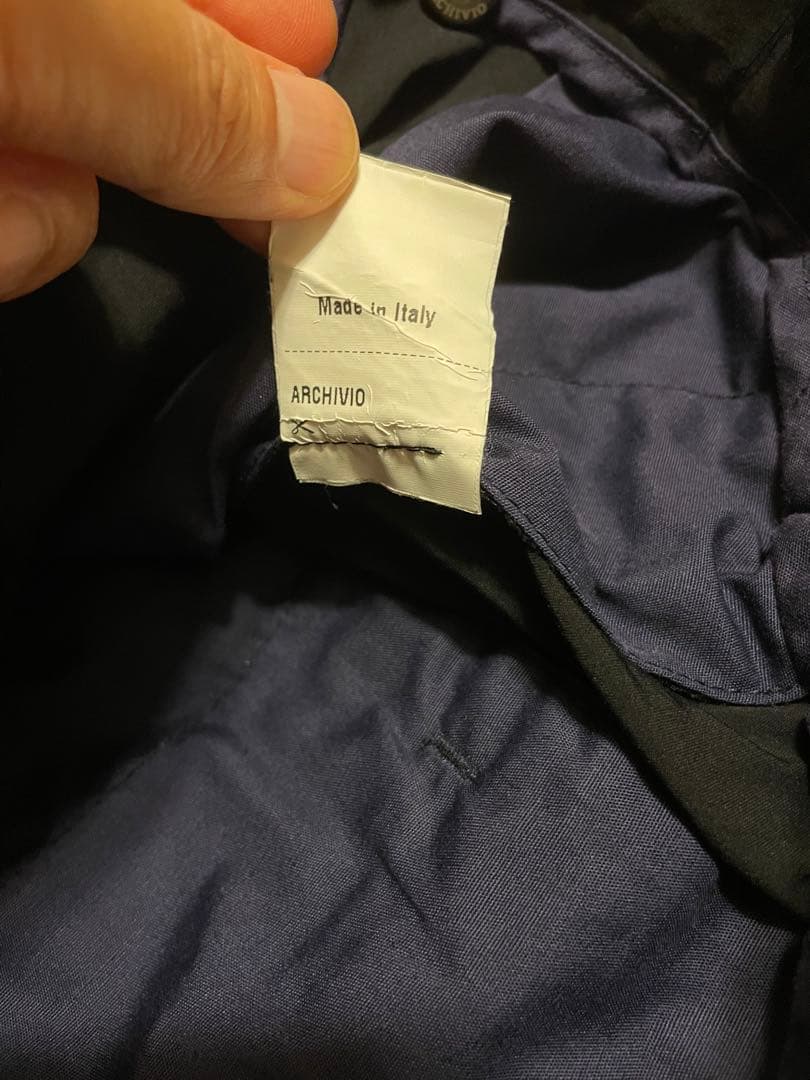 giab's ARCHIVIO MASACCIO 44ブラック　シャカウール