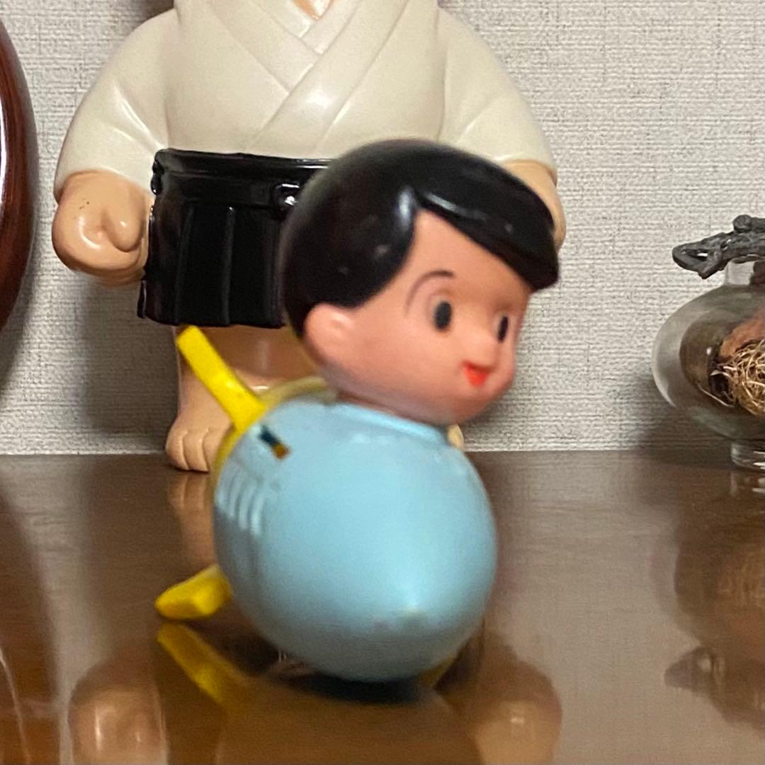 ソフビ 諏訪信用金庫　信ちゃん号 ロケット 貯金箱 ビンテージ 昭和レトロ