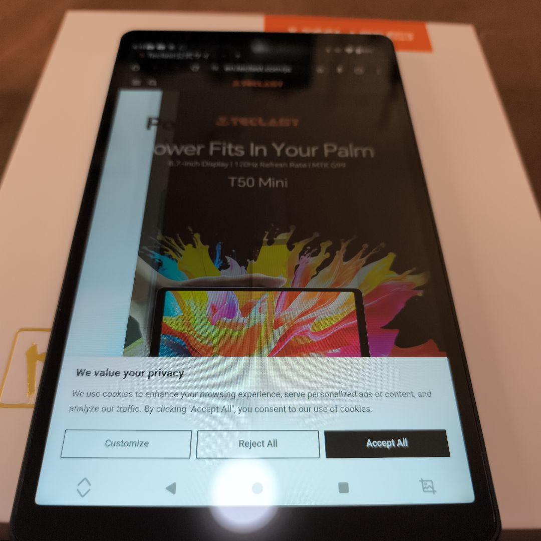 Teclast T50 Mini 青色 本体